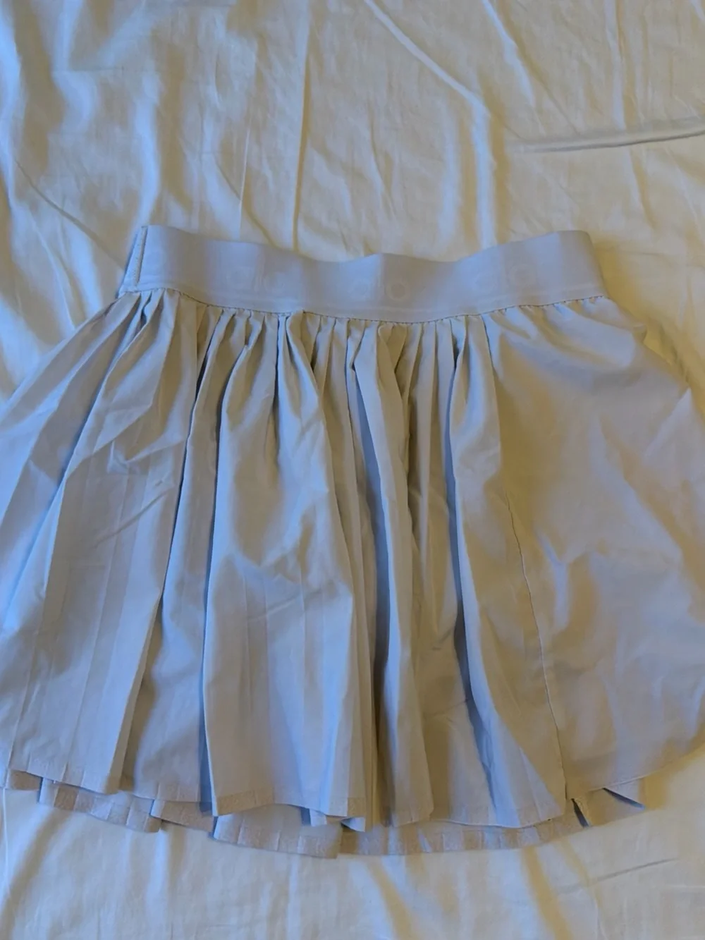 Alo Women’s White Pleated Tennis Skirt